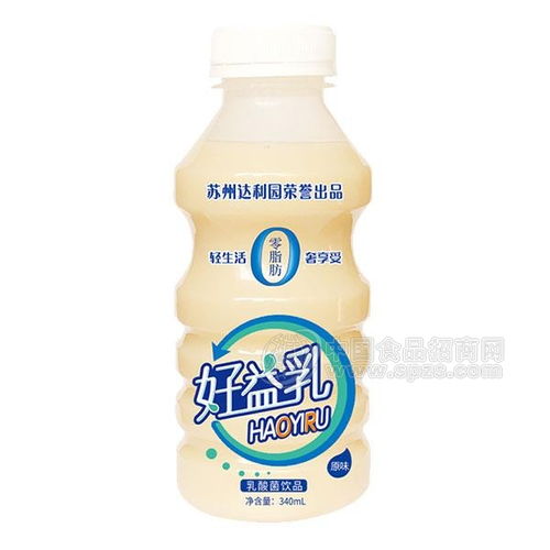 好益乳直饮原味乳酸菌饮料340ml