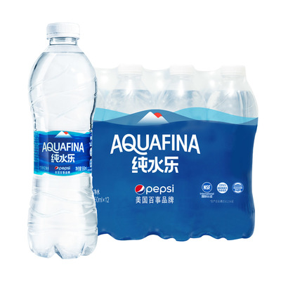 纯水乐饮用纯净水550ml*12整箱百事可乐出品